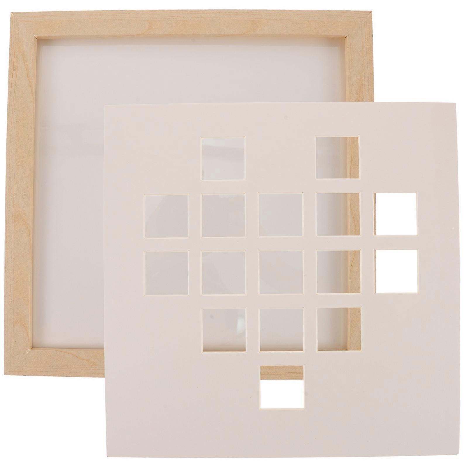 Craft Picture Frames Diy Wood Painting Arts Frame Simple And Elegant For Girls 1Set