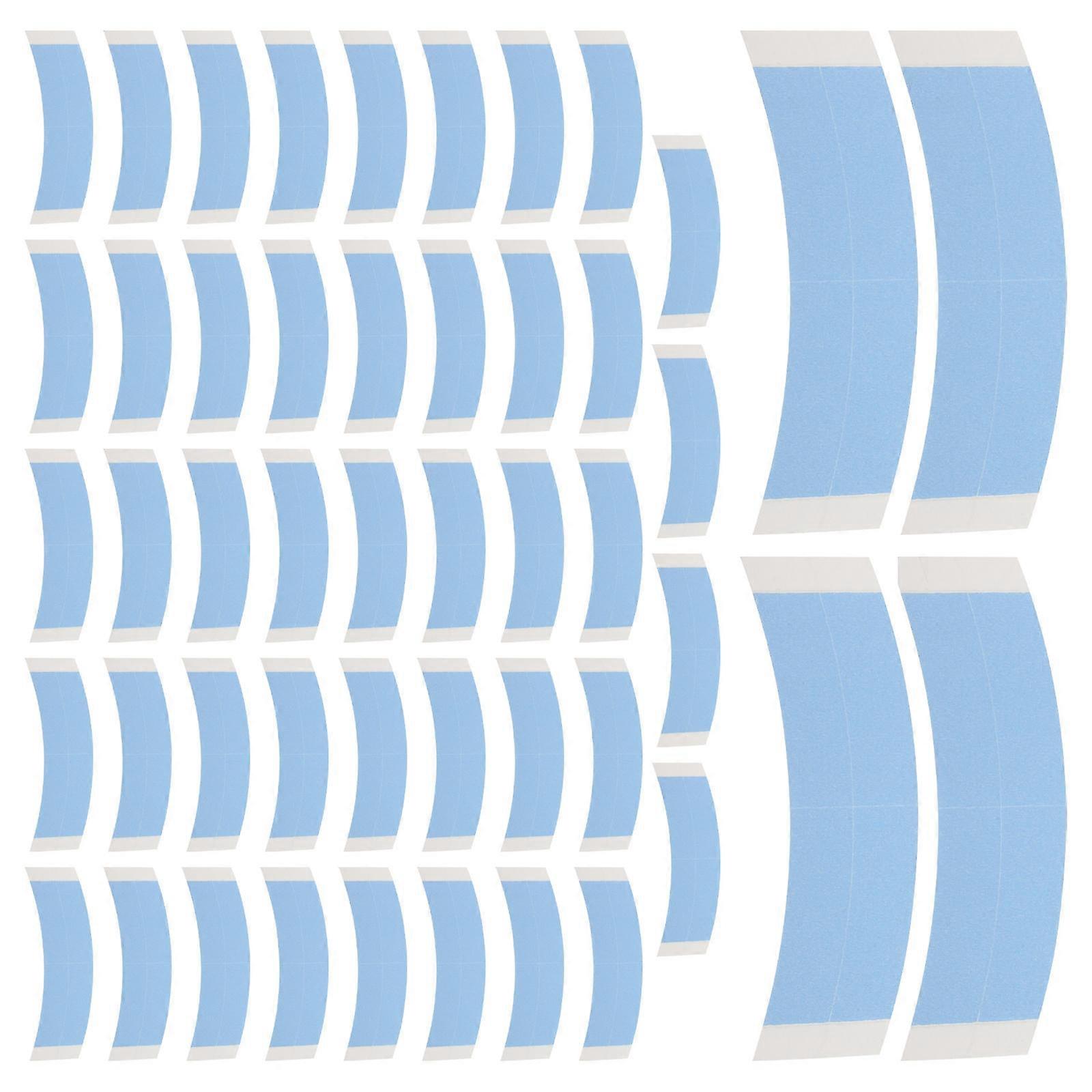 Wig Glue Wig Adhesive Sheets for Secure Hold 144Pcs Sky Blue Tape
