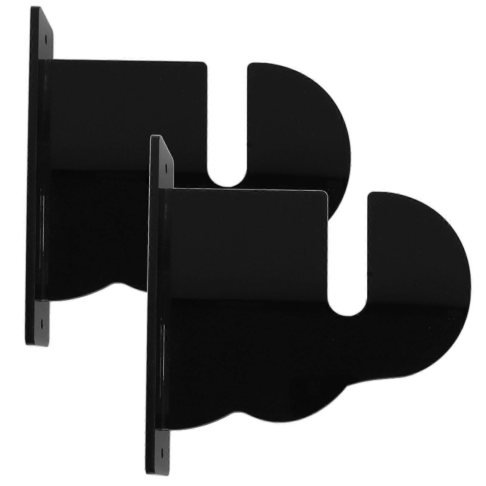 Acrylic Snowboard Storage Mount for Wall Display with 5Pairs Black Racks