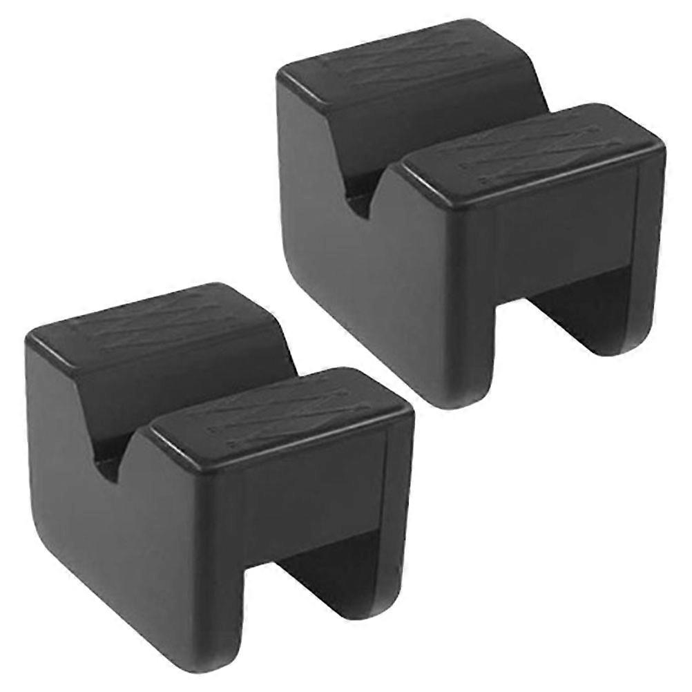 Jack Stand Pads Rubber Pad for Floor Jack 6Pcs Black Set