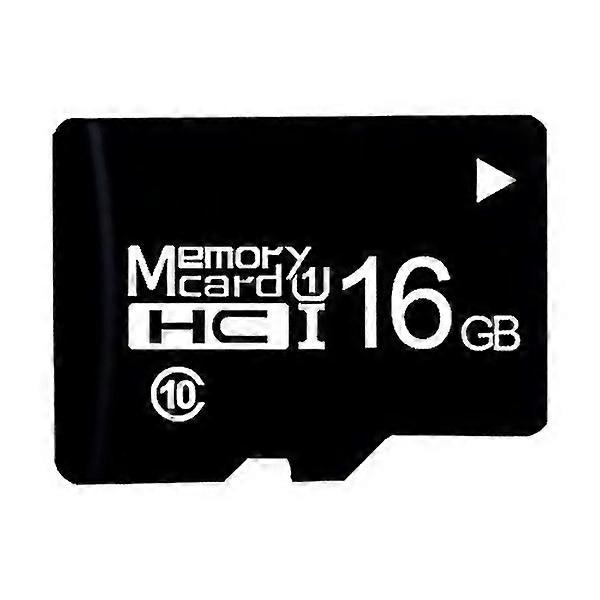 For 16gb High Speed Class10 Tfmicro Sd Memory Card Black