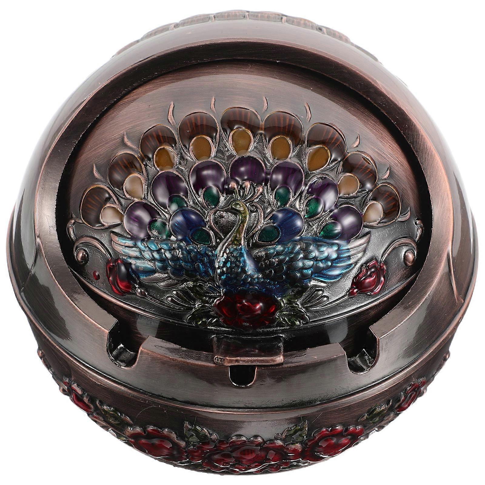 Mini Portable Ashtray Multi Color Versatile Use Living Room Decorative 1Set