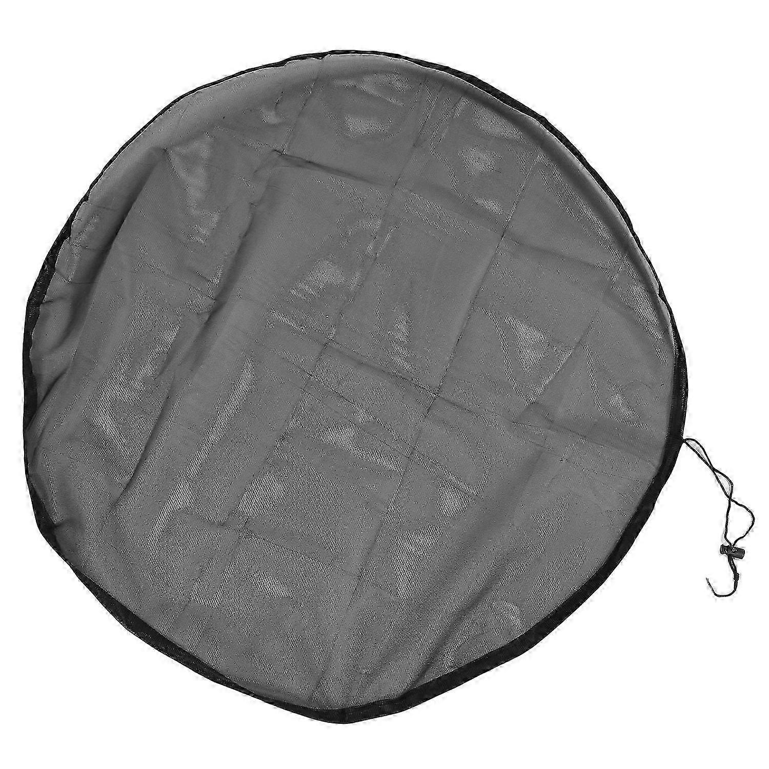 2025 Latest Model Rain Barrel Mesh Cover Drawstring Leaf Filter Water Collection