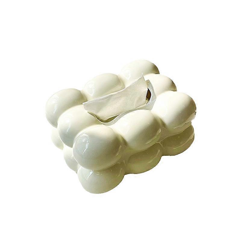 Marshmallow-vormige tissuebox met hoge capaciteit - stofdichte tissuebox