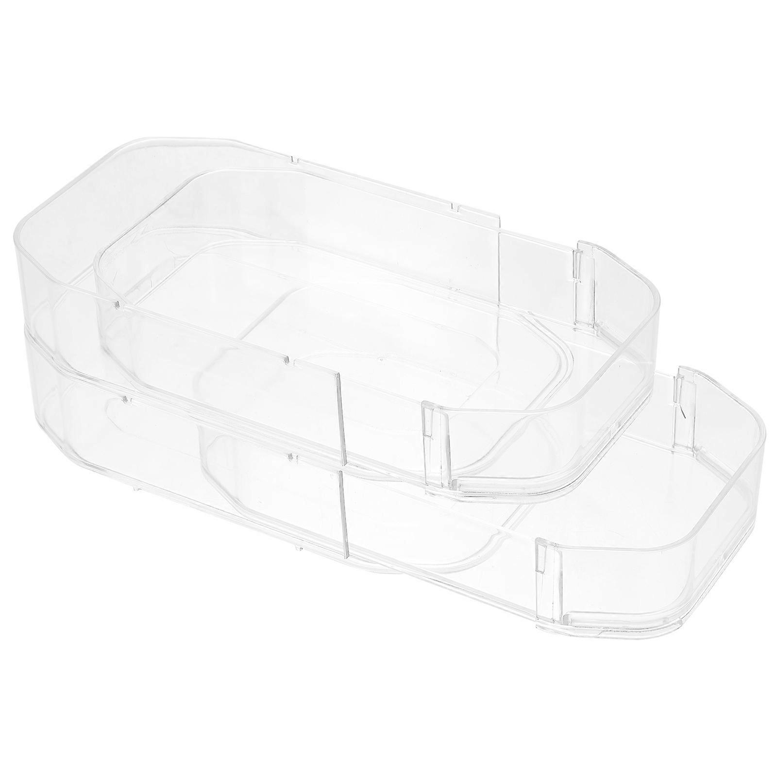 Multi-Function Desk Organizer Storage Solution For Daily Necessities 17X10X7.2CM 2Pcs