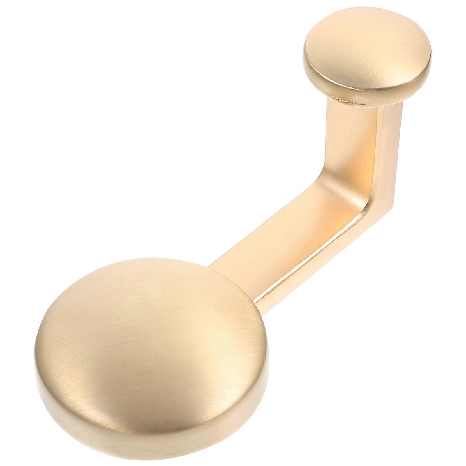 Golden Coat Hook European Style Wall Hook for Storage 3Pcs Hooks