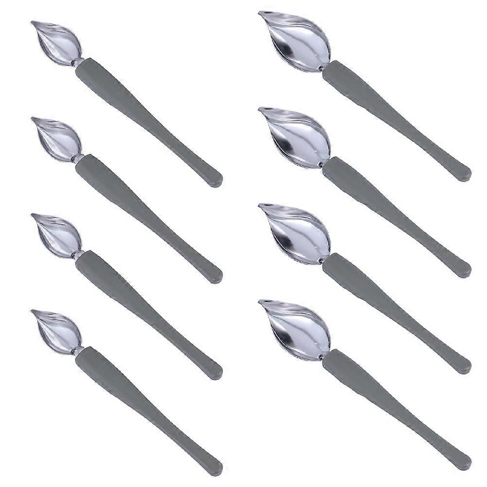 Stainless Steel Decorating Spoon Culinary Spoon for Kitchen Use 16Pcs