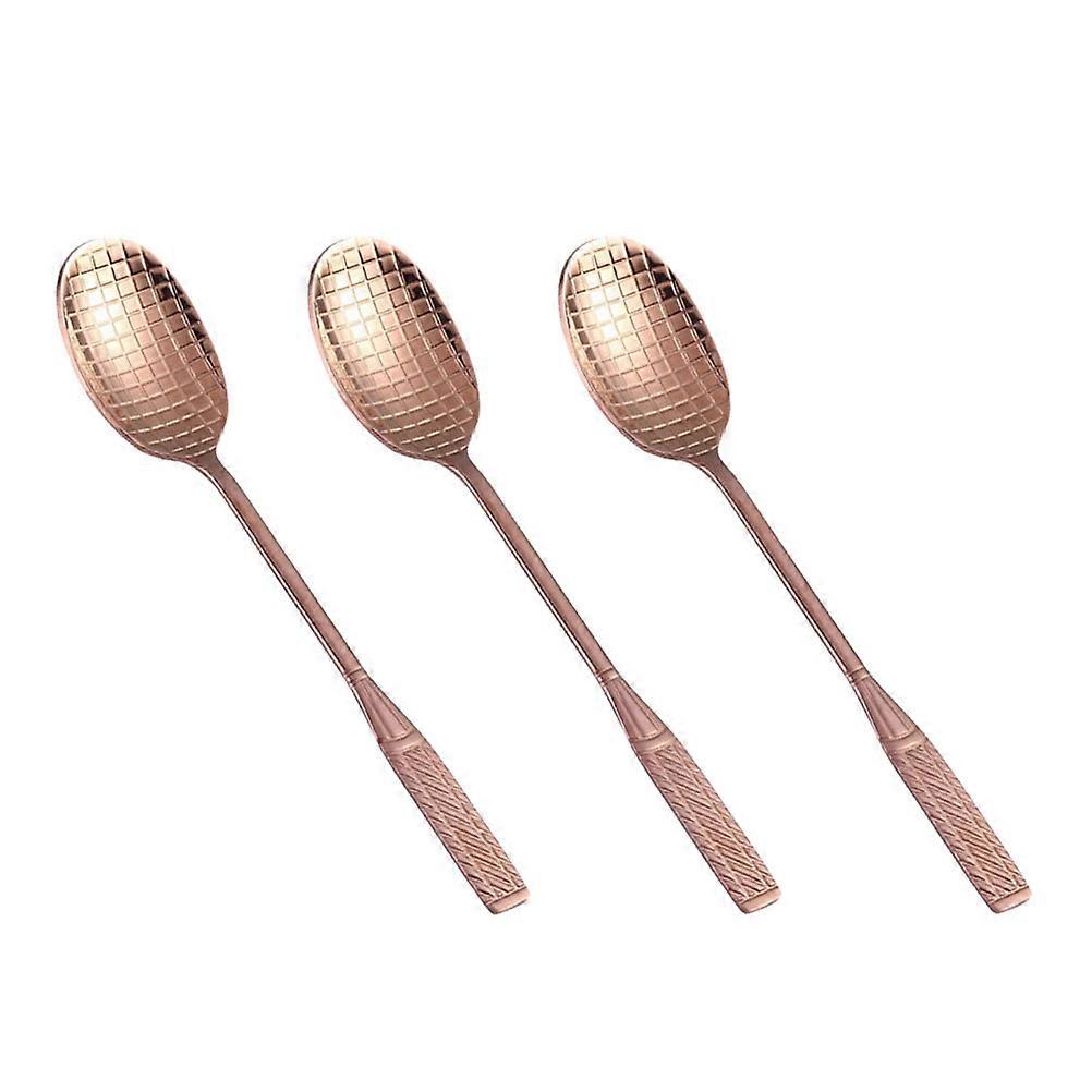 Creative Tennis Racket Shape Spoons Stainless Steel for Kitchen Use 9Pcs