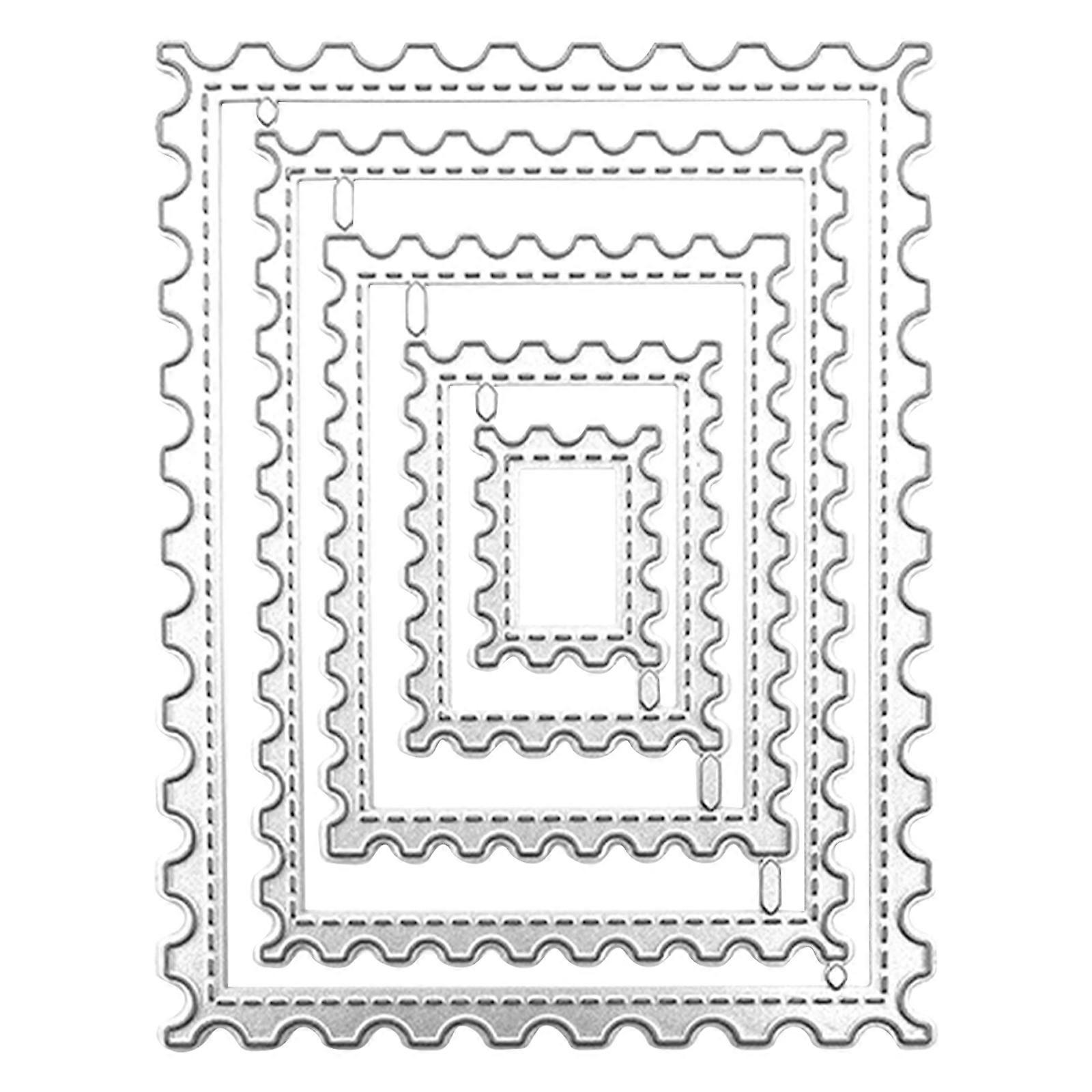 Postage Dies Versatile Uses for Decoration 25Pcs Craft Dies