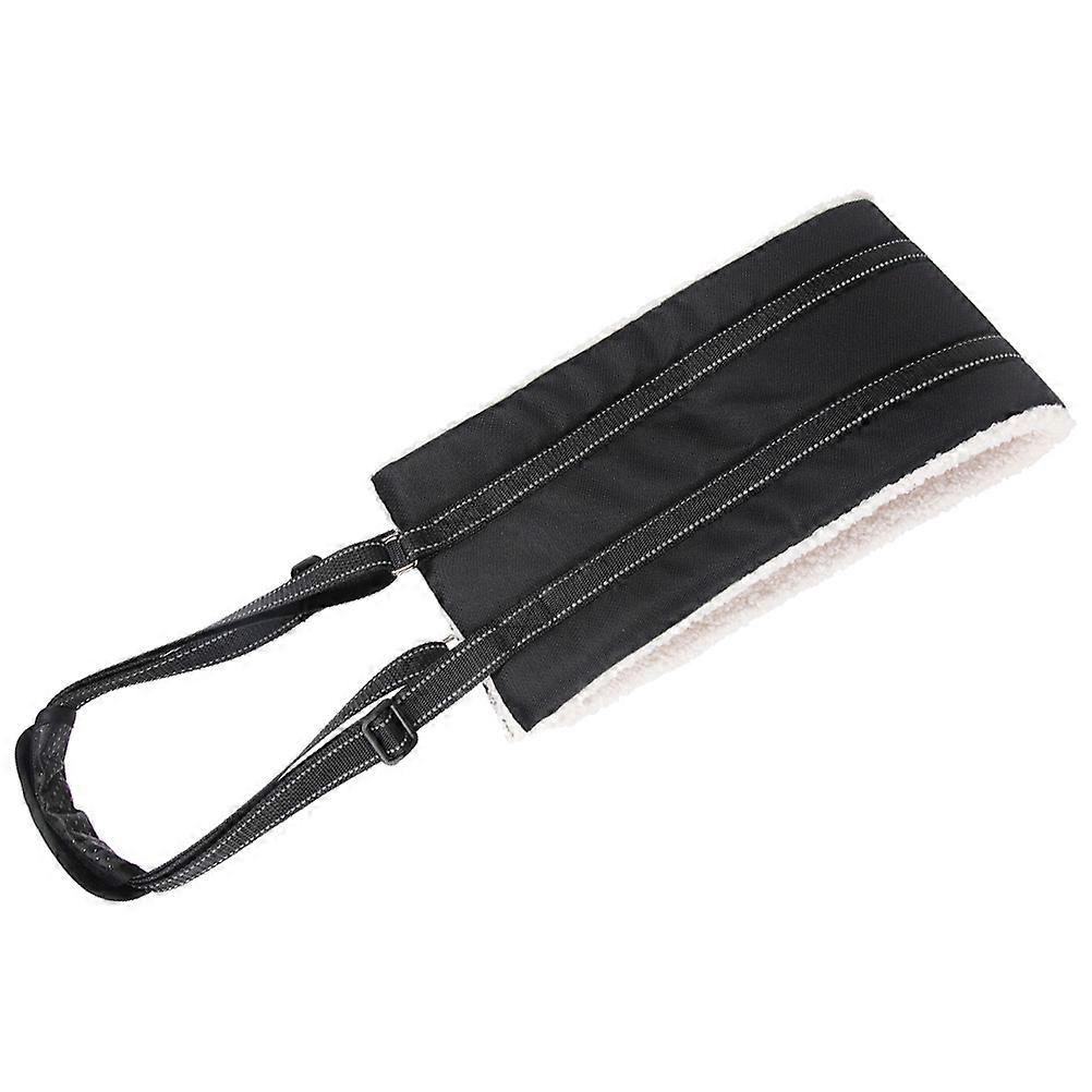 Outdoor Dog Sling with Lift Harness Support Function 5Pcs Black