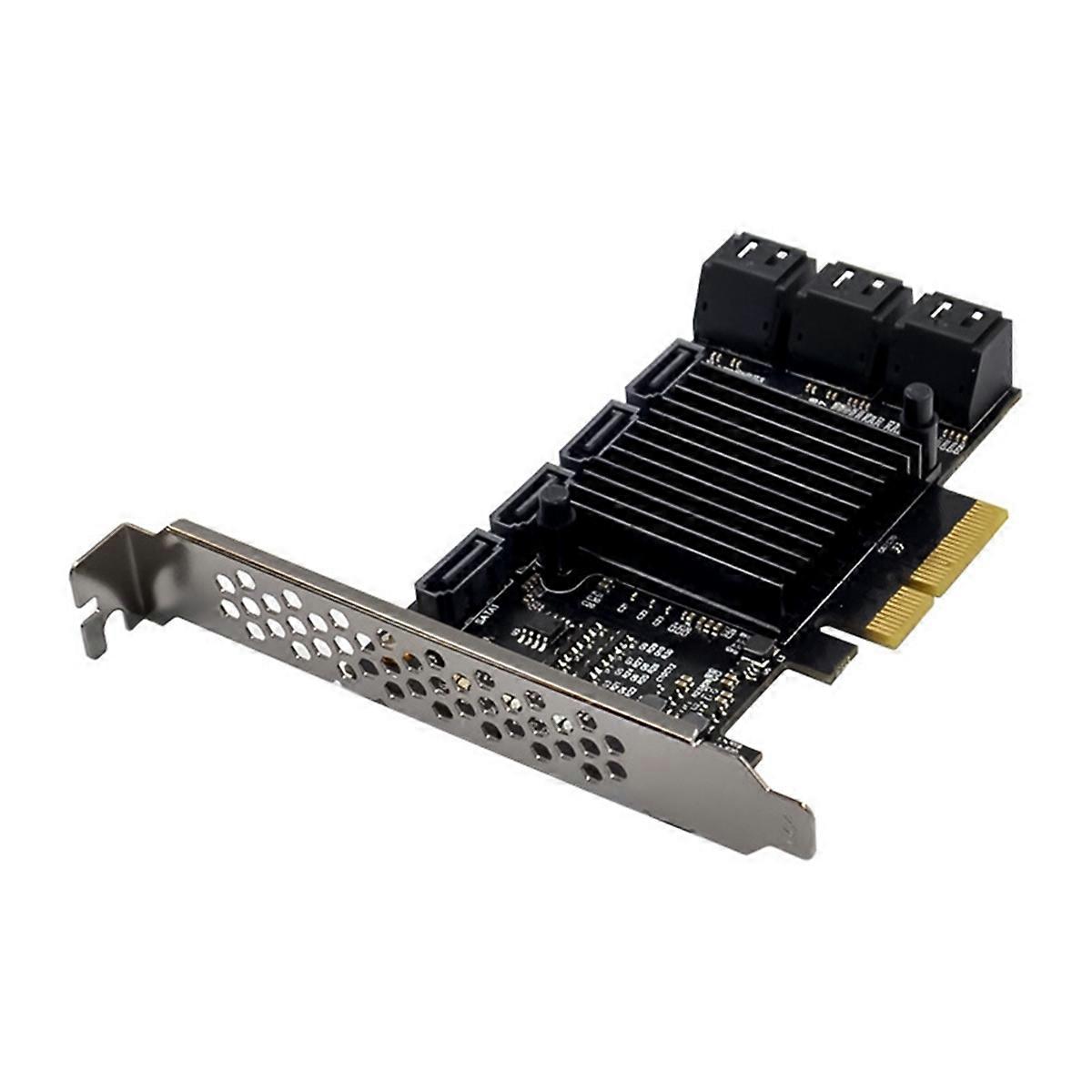 10 Port PCIE 3.0 Card PCI Express SATA3 Controller Card