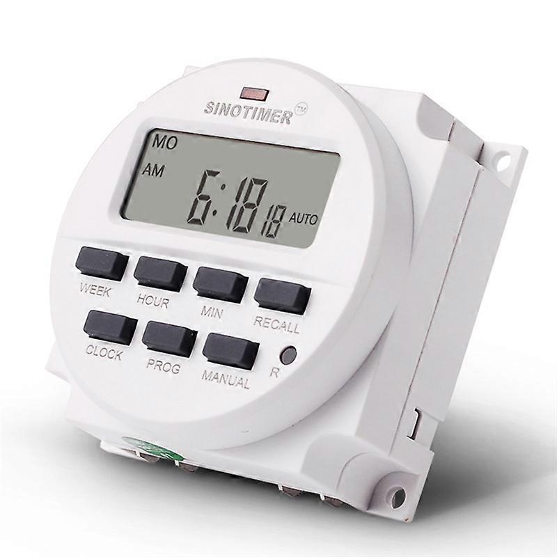 Tm618N-2 Lcd 1.6 Inch Digital Programmable Timer Switch