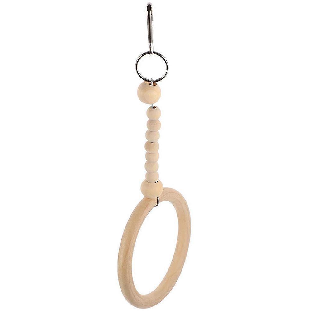 Bird Swing 3Pcs Wooden Parrot Perch for Cage Activity