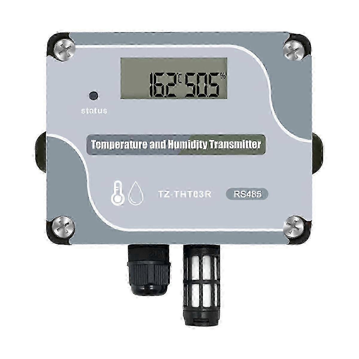 RS485 Temperature Humidity Sensor Modbus RTU Digital Industrial Temp and Humidity Monitor