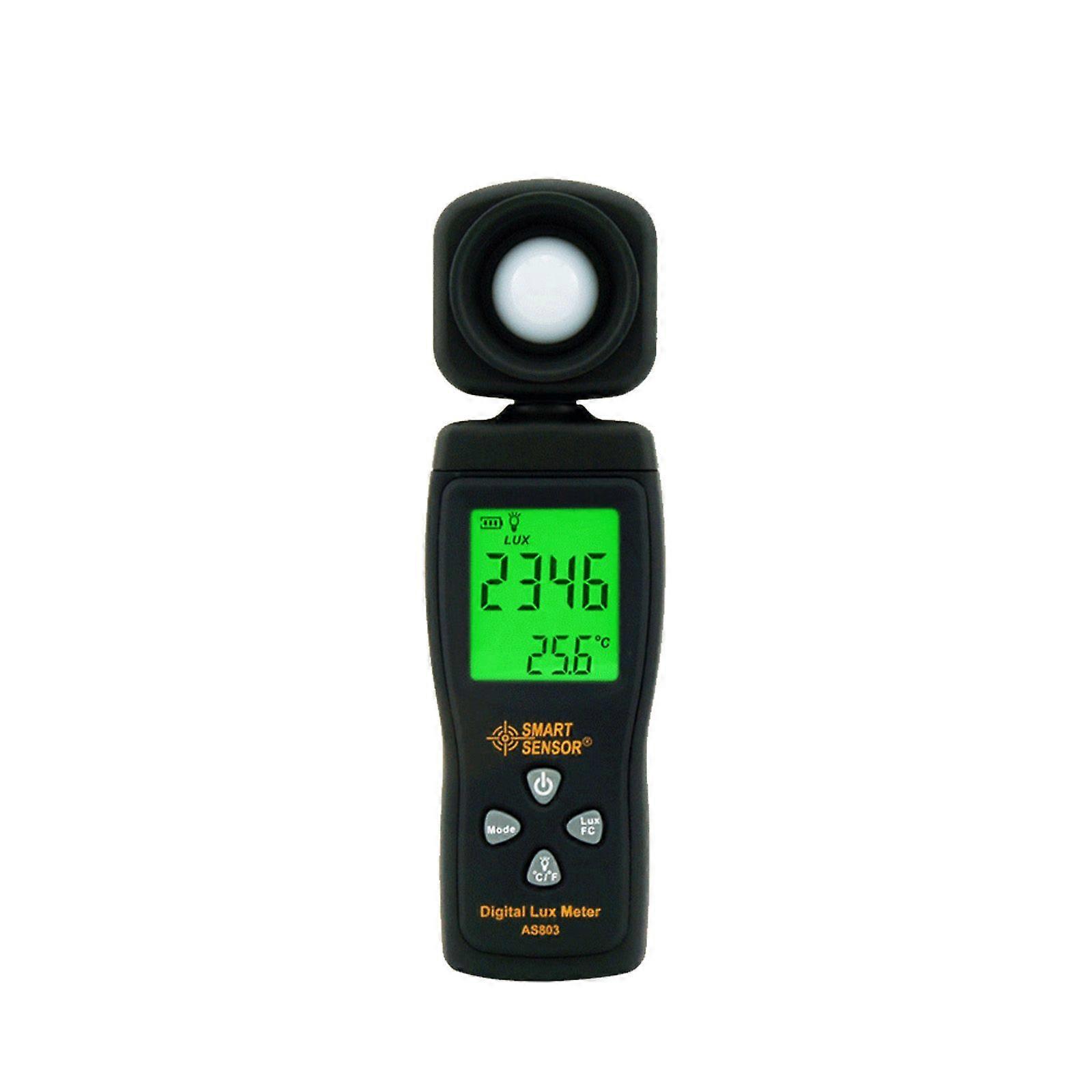 Digital Luxmeter Lichtmesser Lux/FC Meter LCD Luminometer Photometer 200000 Lux
