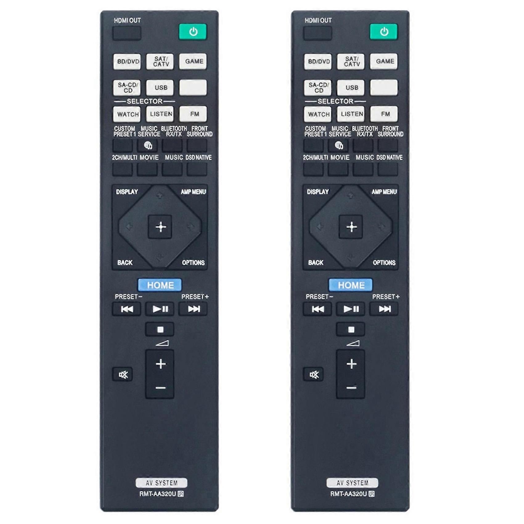 -AA320U RMTAA320U Remote Control for AV Receiver STR-ZA810ES
