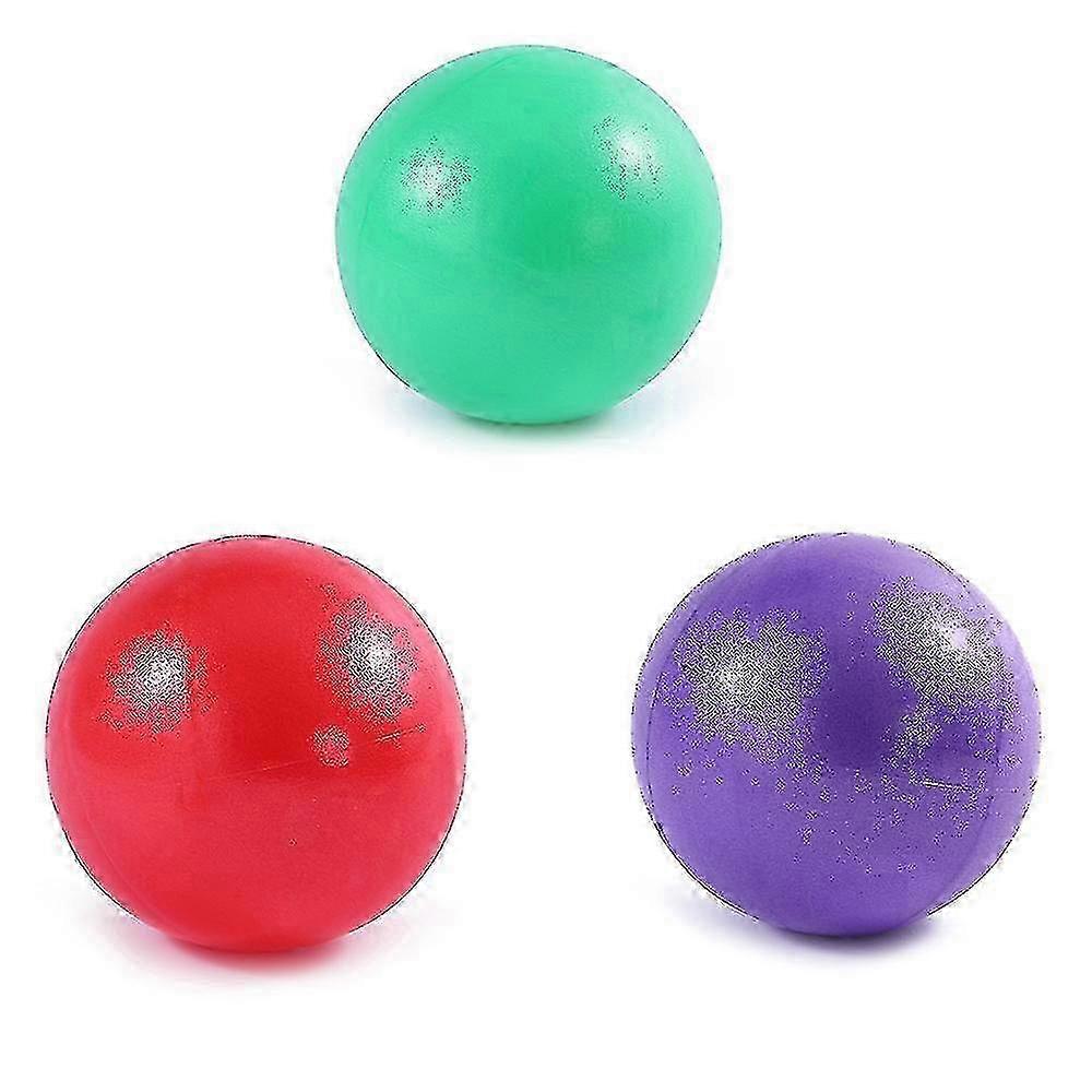 Exercise balls for barbell workouts and physiotherapy - 3pcs