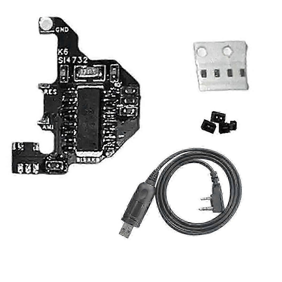 Shortwave Radio Module with USB Programming Cable for DIY Shortwave Modification Kit
