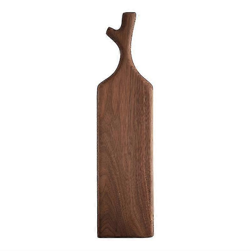 Black Walnut Pizza Cutting Board, Solid Wood Unpainted ,Style 1