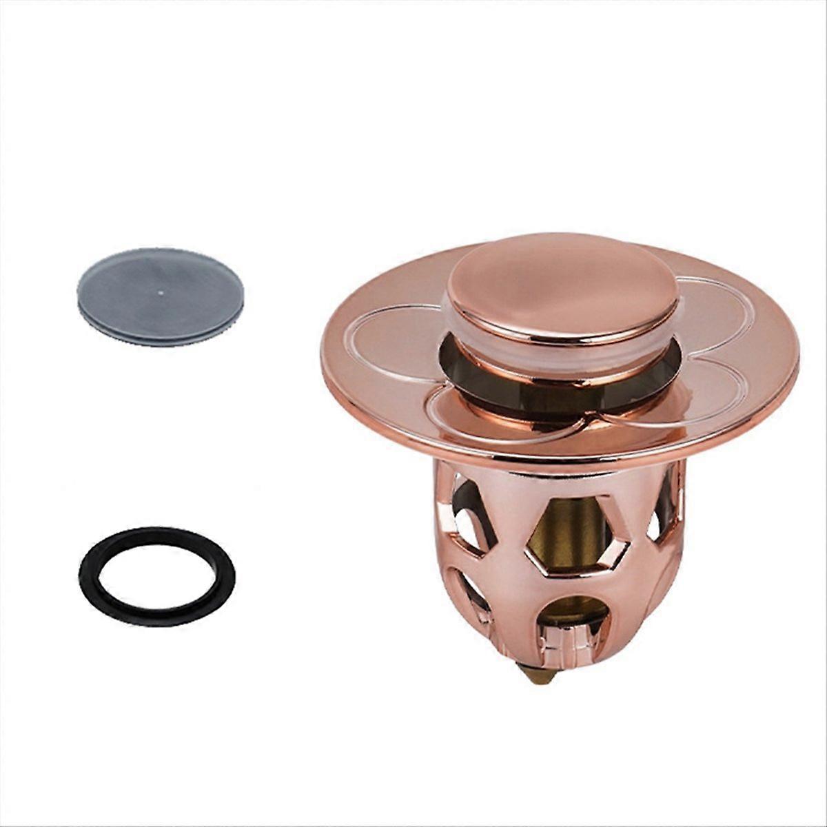 Universal Washbasin Head Stopper Bathroom Sink Drain Strainer,C