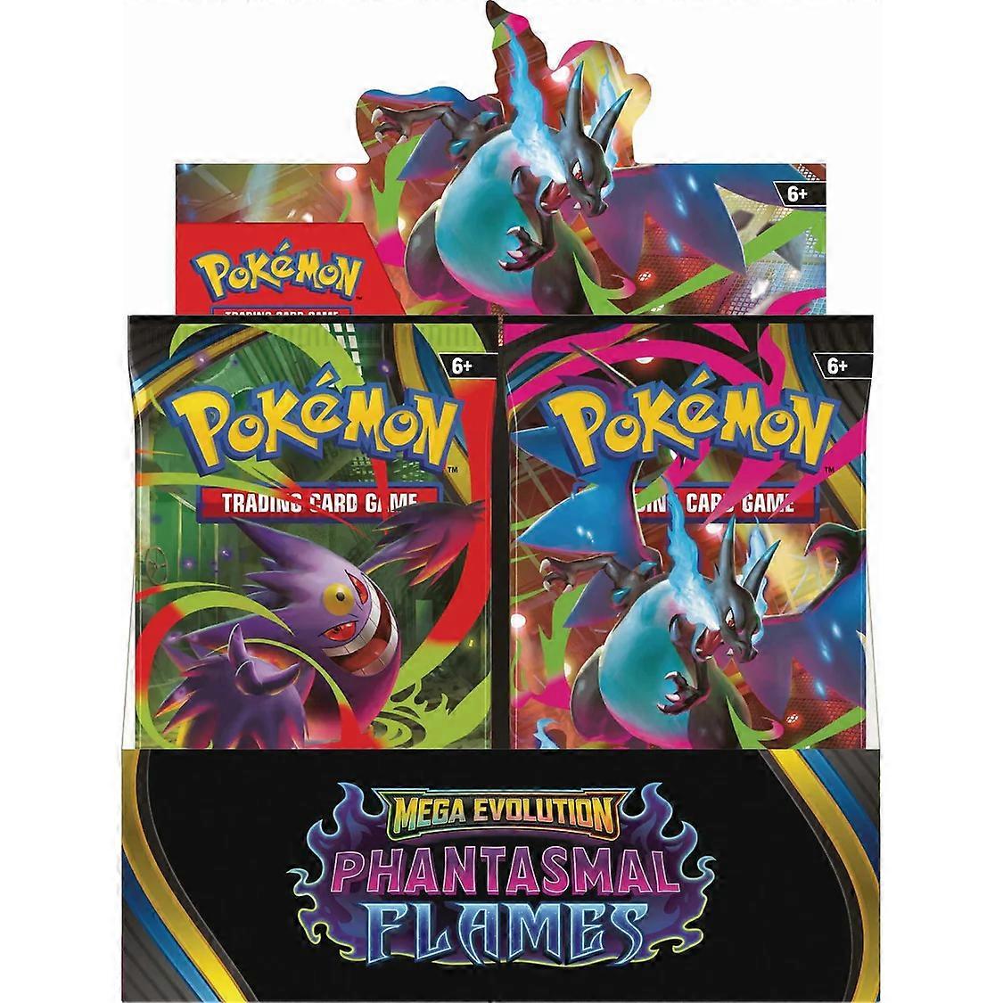 Pokémon TCG: Mega Evolution Phantasmal Flames - Booster Display