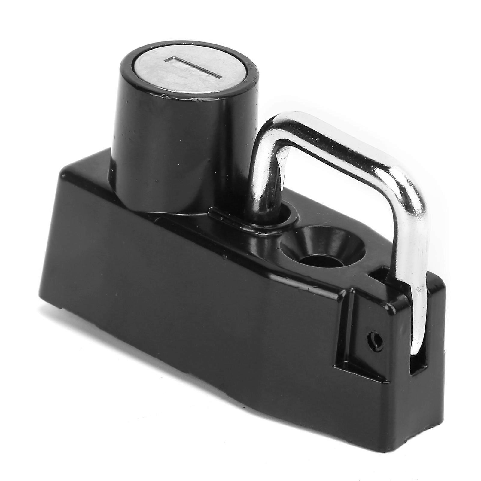 AntiTheft Helmet Lock Security Zinc Alloy with 2 Keys Universal for Motorcycle Riding