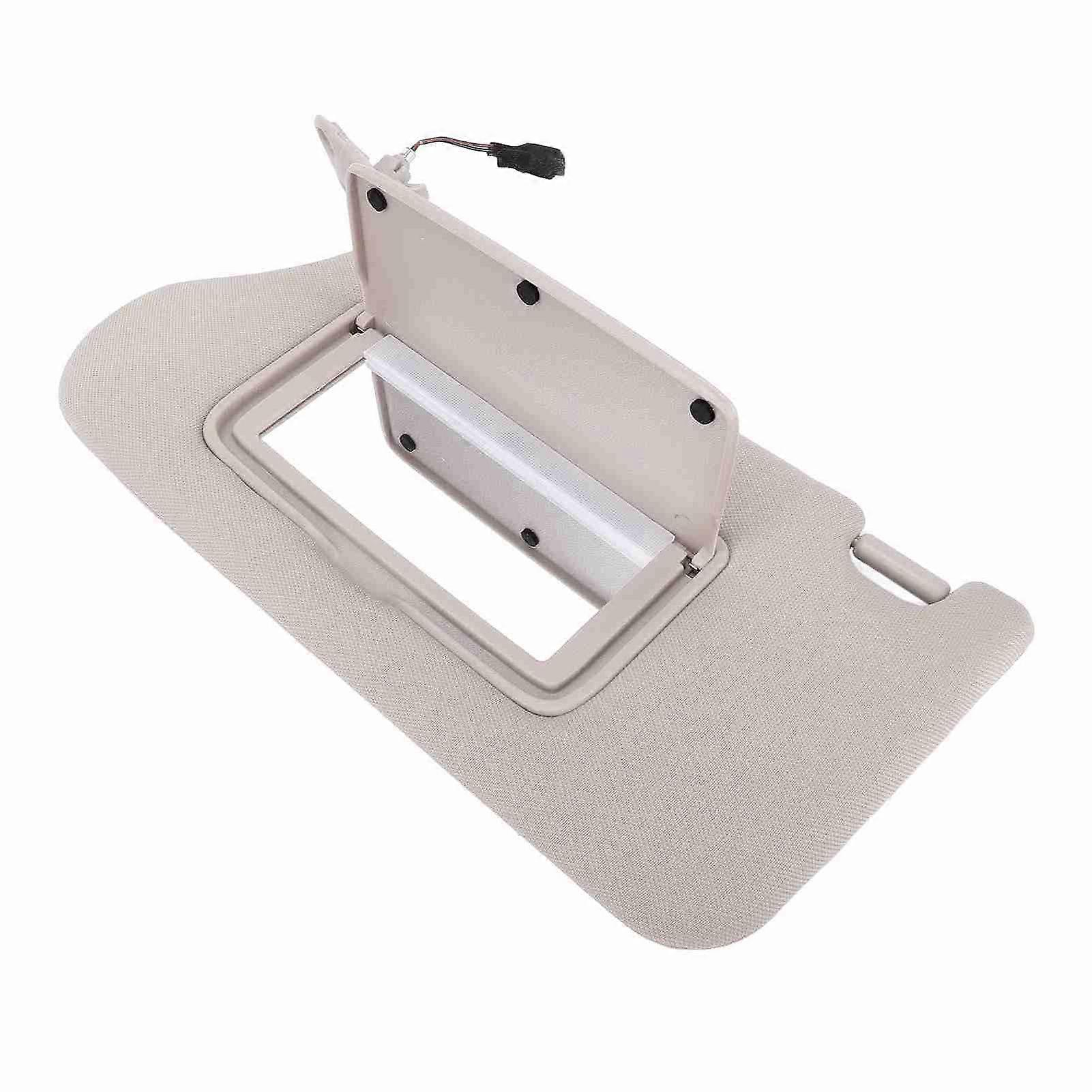 Sun Visor with Makeup Light Beige Stylish Look Enhanced Safety Sun Shielding Visor for Altima 2013 to 2018 Left Driver Side 964013TA2A 