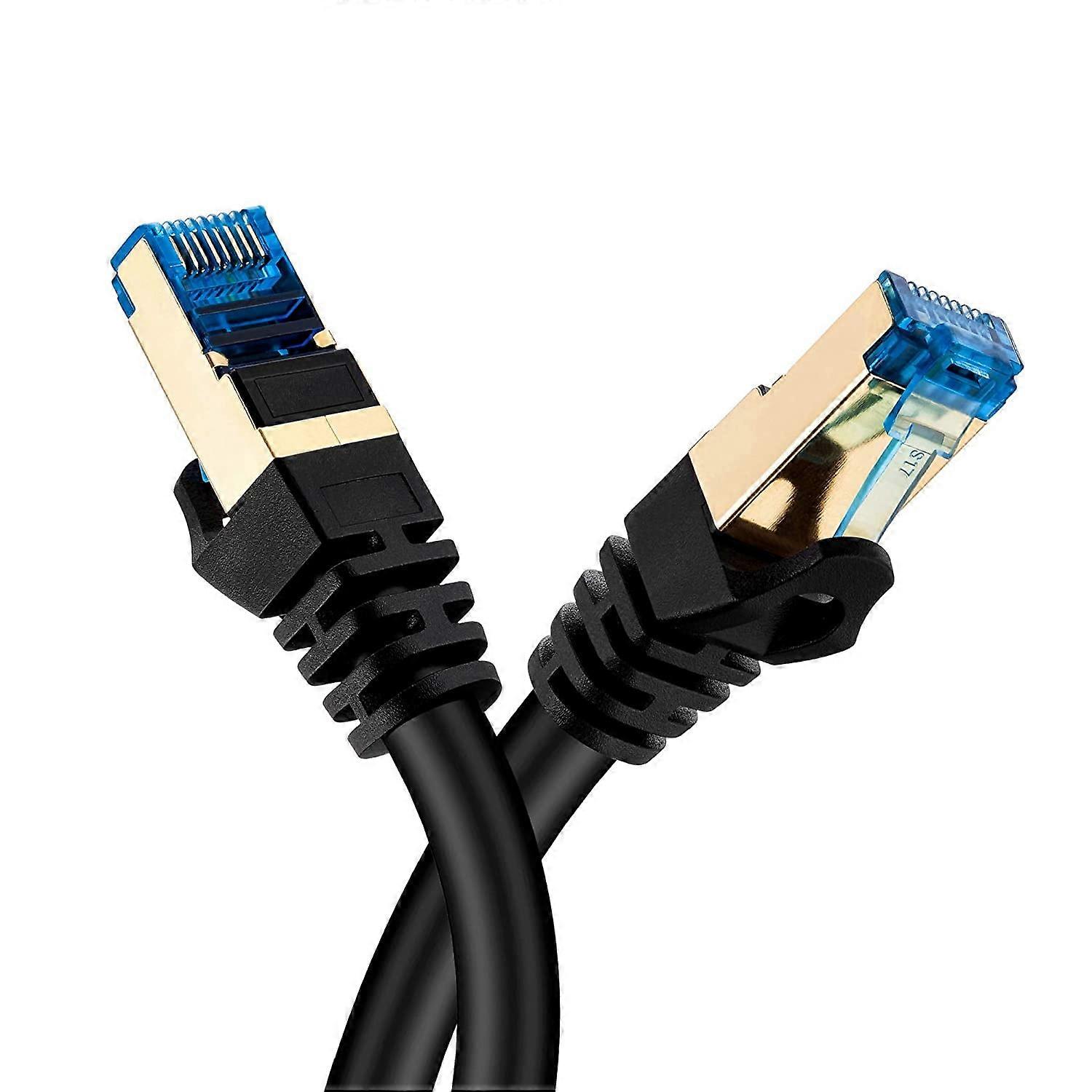 Cat 7 Ethernet Cable 15 ft Ethernet Cable 26AWG Heavy-Duty Cat 7 Internet Network Computer Patch Cord RJ45