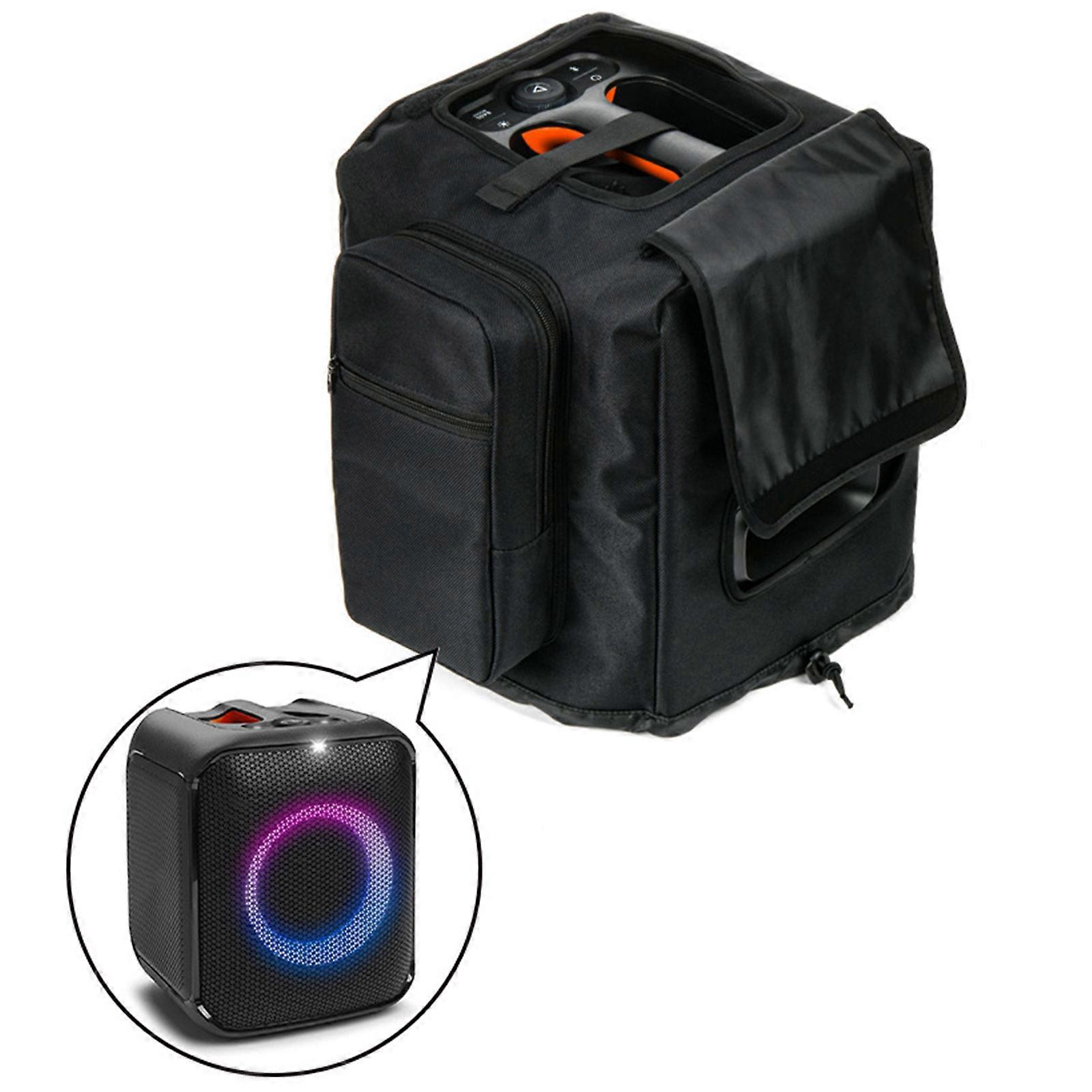 Nylon Travelling Case Storage Bag Protective Pouch Bag Carrying Case for JBLPartyBoxEncore Essential Wireless Speaker Multicolor