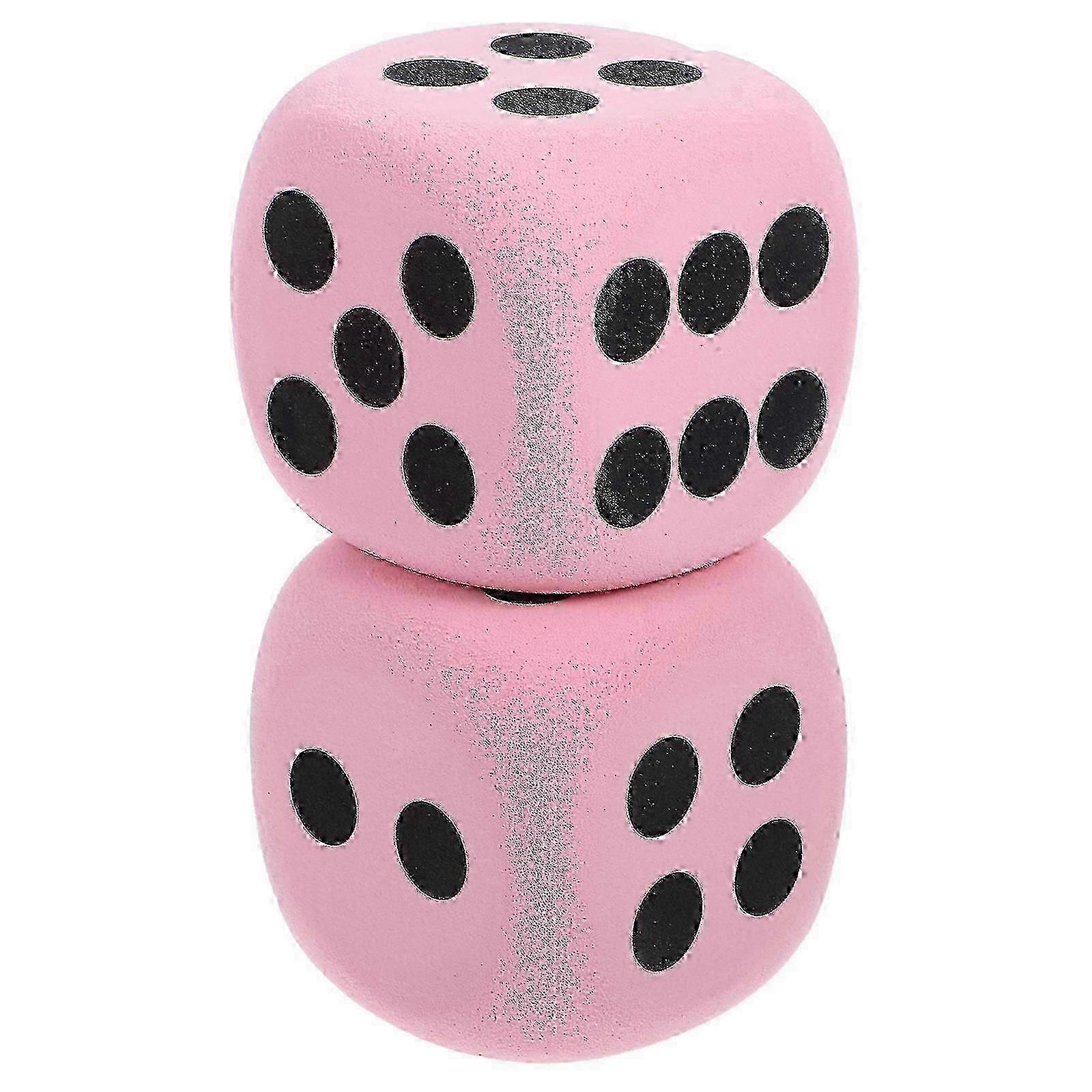 2pcs Large EVA Learning Dice Fun Game Dice for Parties