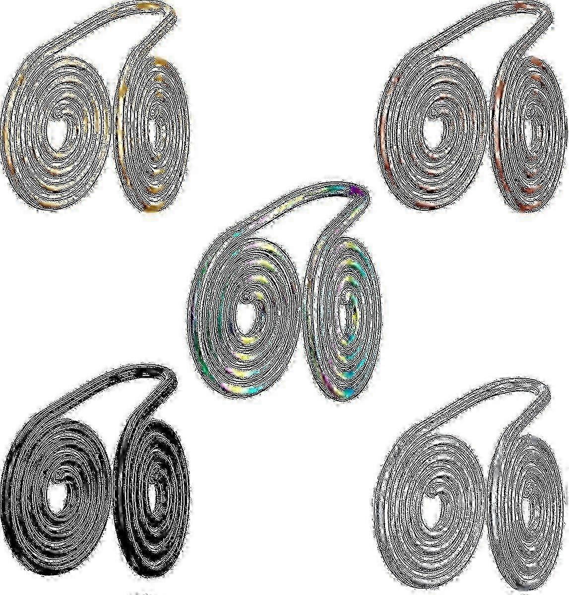 Orecchini a pressione cheloidi - clip a compressione per il trattamento cheloide di hujiling, elegante design nero per una guarigione efficace