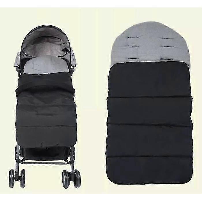 Funda universal para cochecito de bebé con comodidad Gris