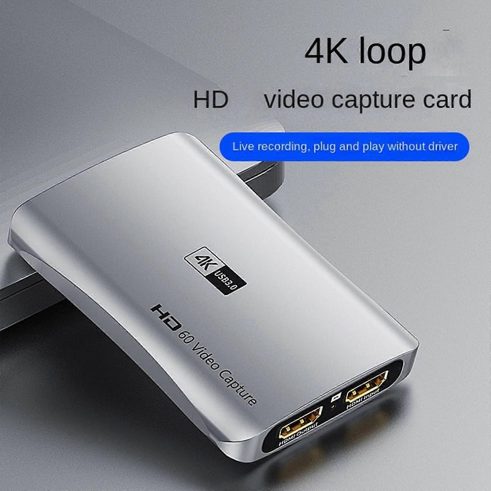 1080P 4K -Compatible Video Capture Card USB 3.01080P 60FPS HD Video Capture Card Live Recording Capture Card