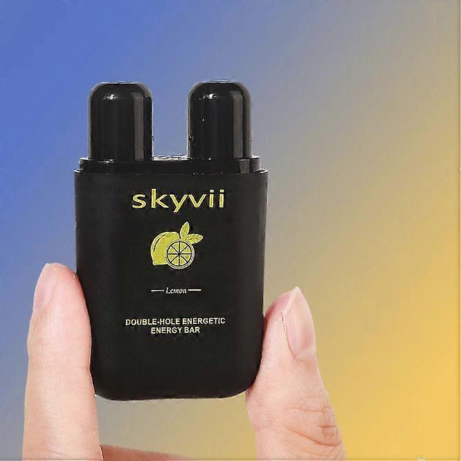 1pc, Double Hole Energetic Energy Bar, Refreshing Nasal Suction, Dual Hole Refreshing Stick Anti-sleep Overworking & Driving Product For Drivers,