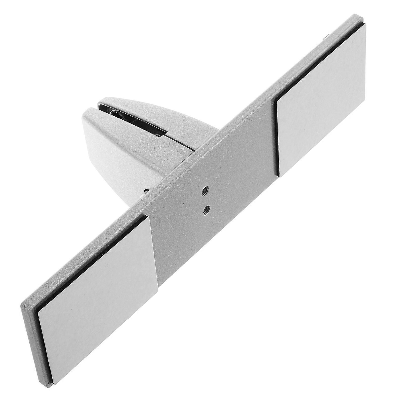 Desk Shield Clamp for Office Versatile Design Clamp Silver Color