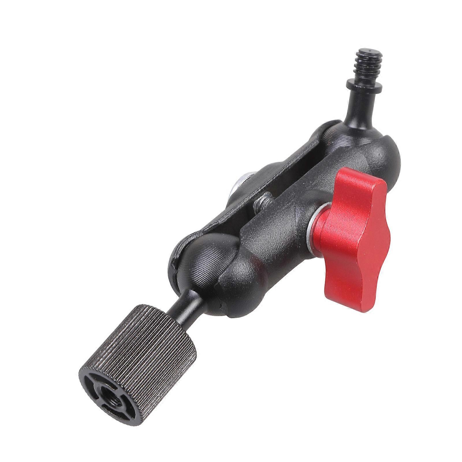 1/4inch Male to Female Threaded Ball Head Threaded Screw Bracket Adapter Adjustable Phone Mount Adapter Multiple Device Multicolor