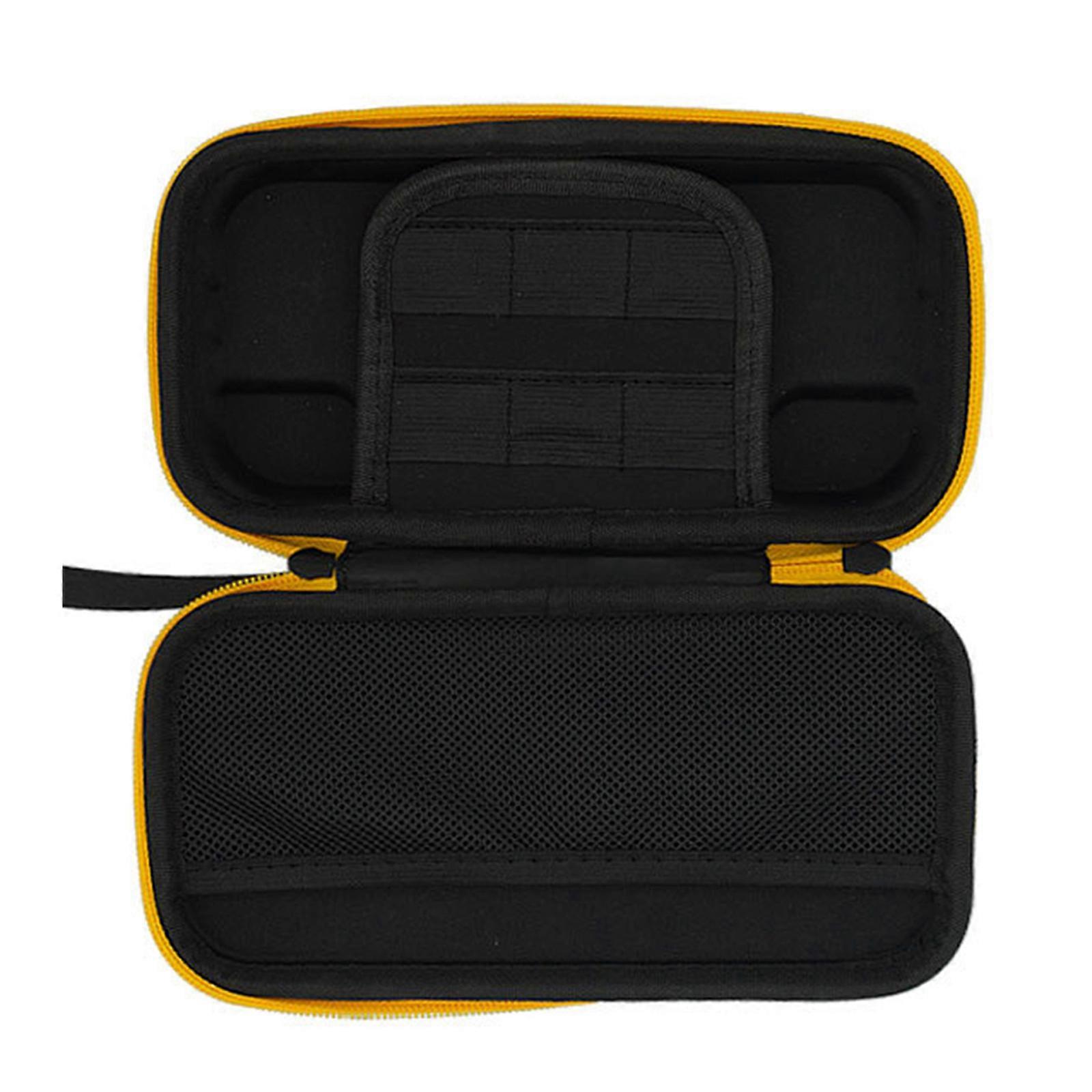 Game Console Hard Pouch EVA Bag for Retroid Pocket 5 Protector Carrying Case with Mesh Pocket Scratchproof Storage Box Multicolor