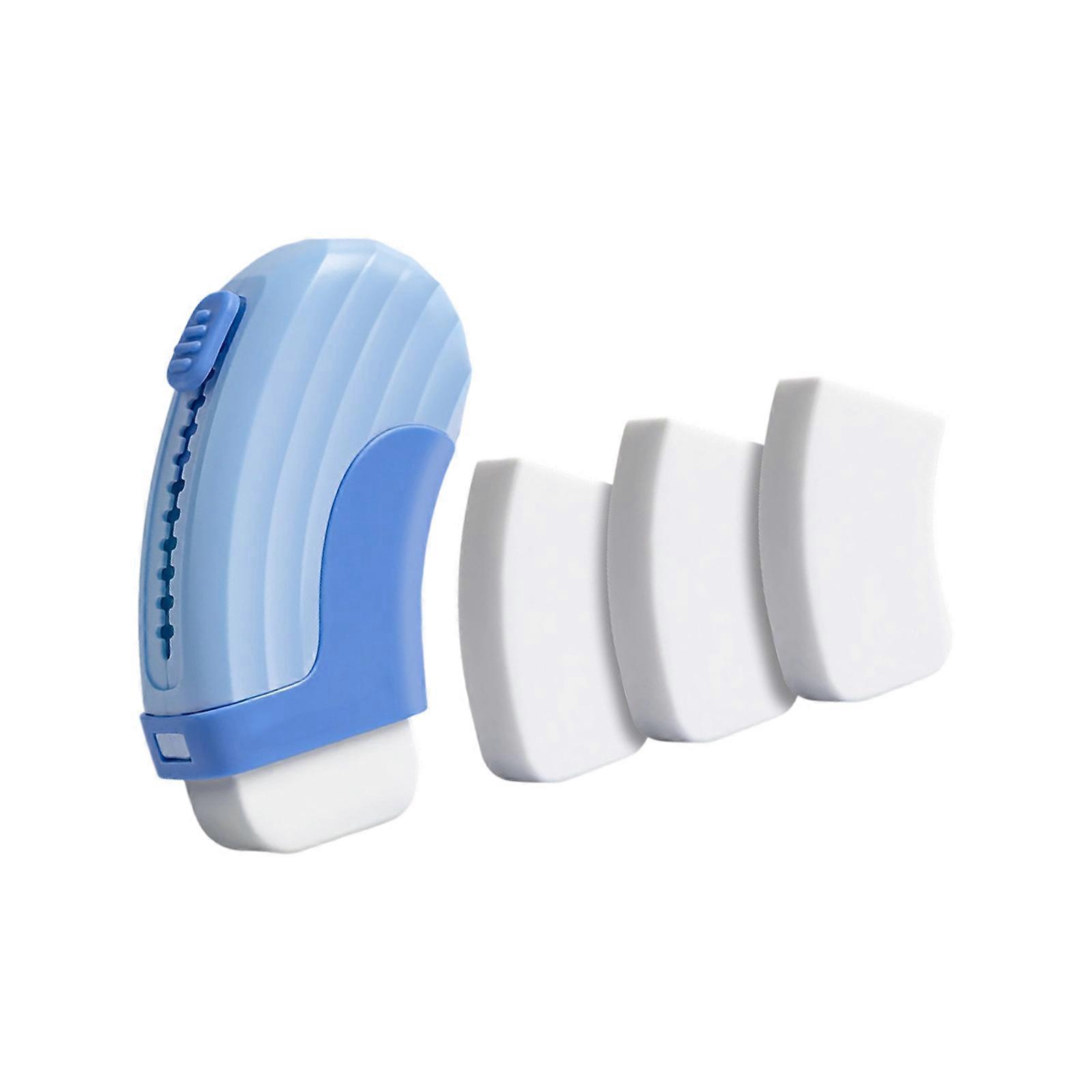 Rubber Erasers with Refills Sliding Retractable Eraser Large White Erasers For Students Clean Erasing Multicolor