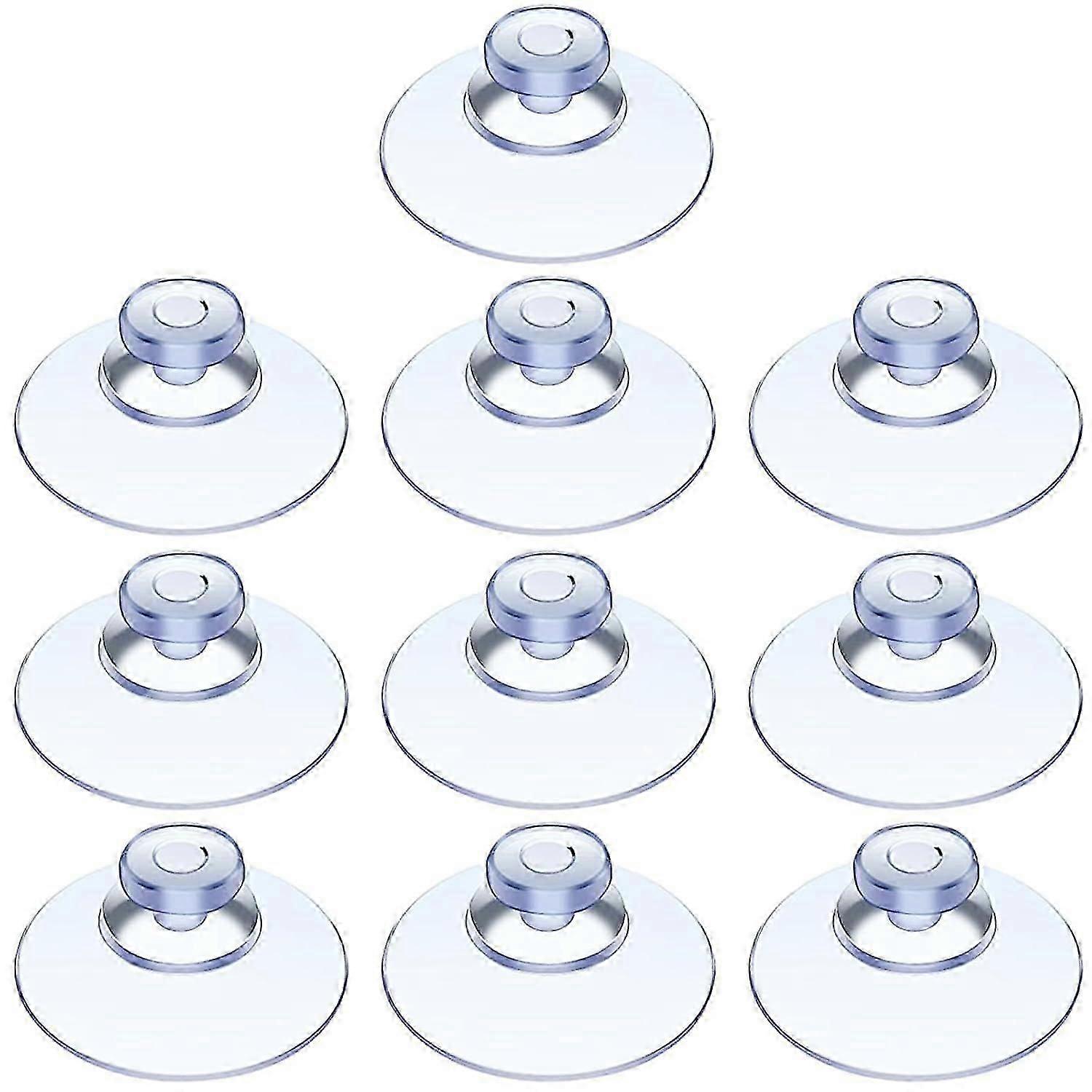 10 قطع كوب شفط ، كوب شفط طاولة زجاجية ، كوب شفط صغير ، أكواب شفط شفافة ، أكواب شفط صغيرة ، لأسطح ناعمة متنوعة ، زجاج ، Ti