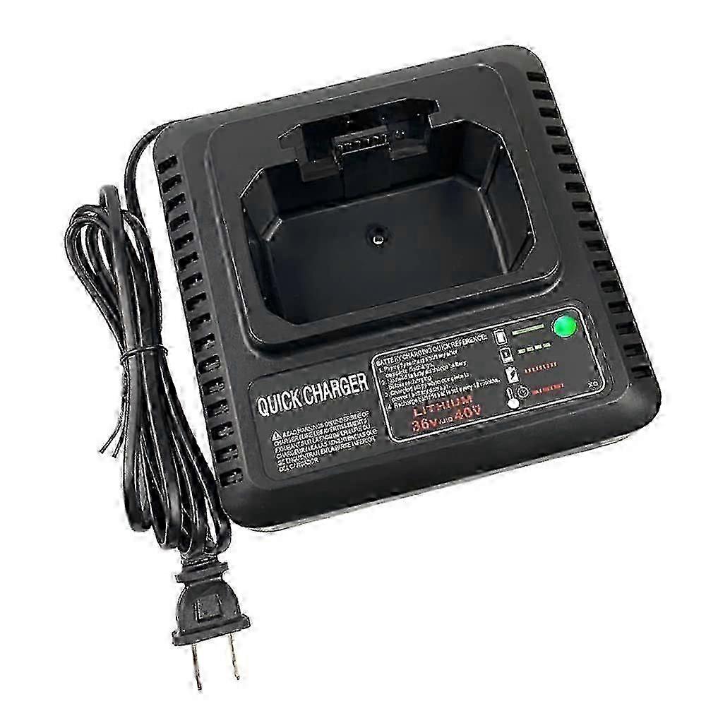 Replace Black and Decker 40V Charger LCS36 LCS40 Compatible with Black+Decker 36V/40V Lithium Battery A-F