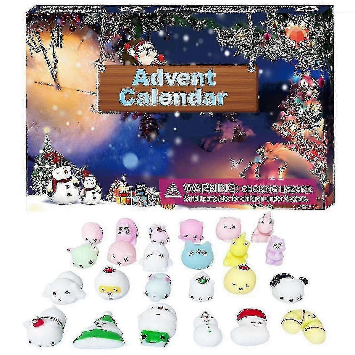 Advent Calendar Kit for Christmas Festivities with Blind Box Toys
