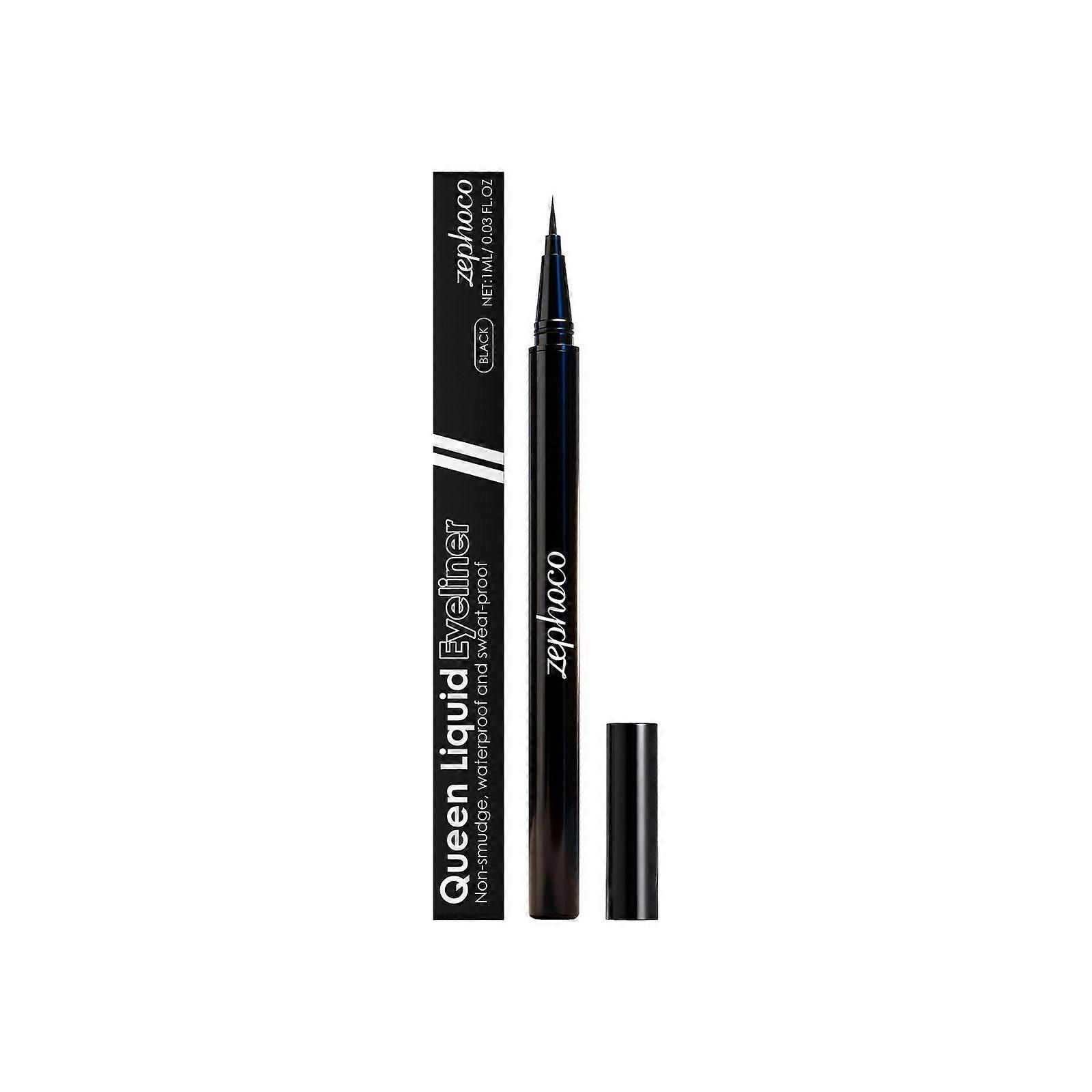 Zephoco Waterproof Liquid Eyeliner: Natural, smudge-proof, with a smooth tip for precise and clean lines.
