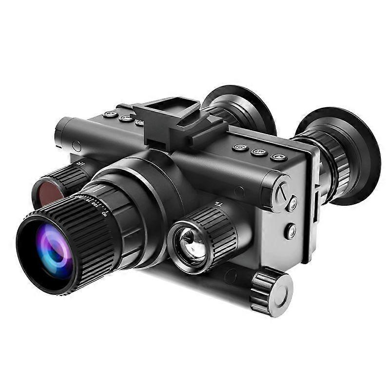 Digital Infrared Night Vision Monocular with Dual 1.43'' TFT Screens 40MP Photo 4K Video 600M Range Tactical Light Compass IP65 Waterproof