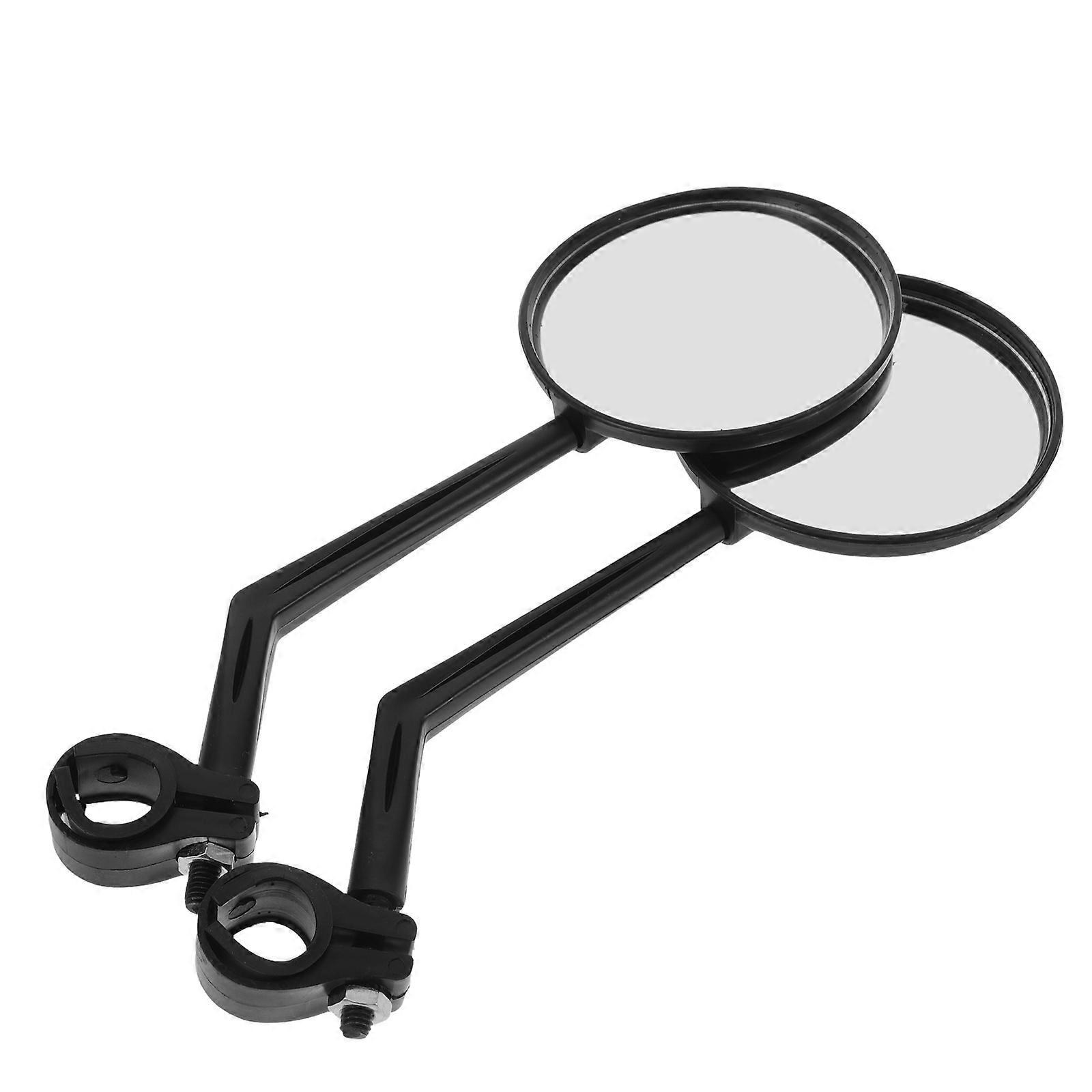 Bike Mirror Handlebar Mount Bicycle Mirrors for Handlebars 2Pcs Use