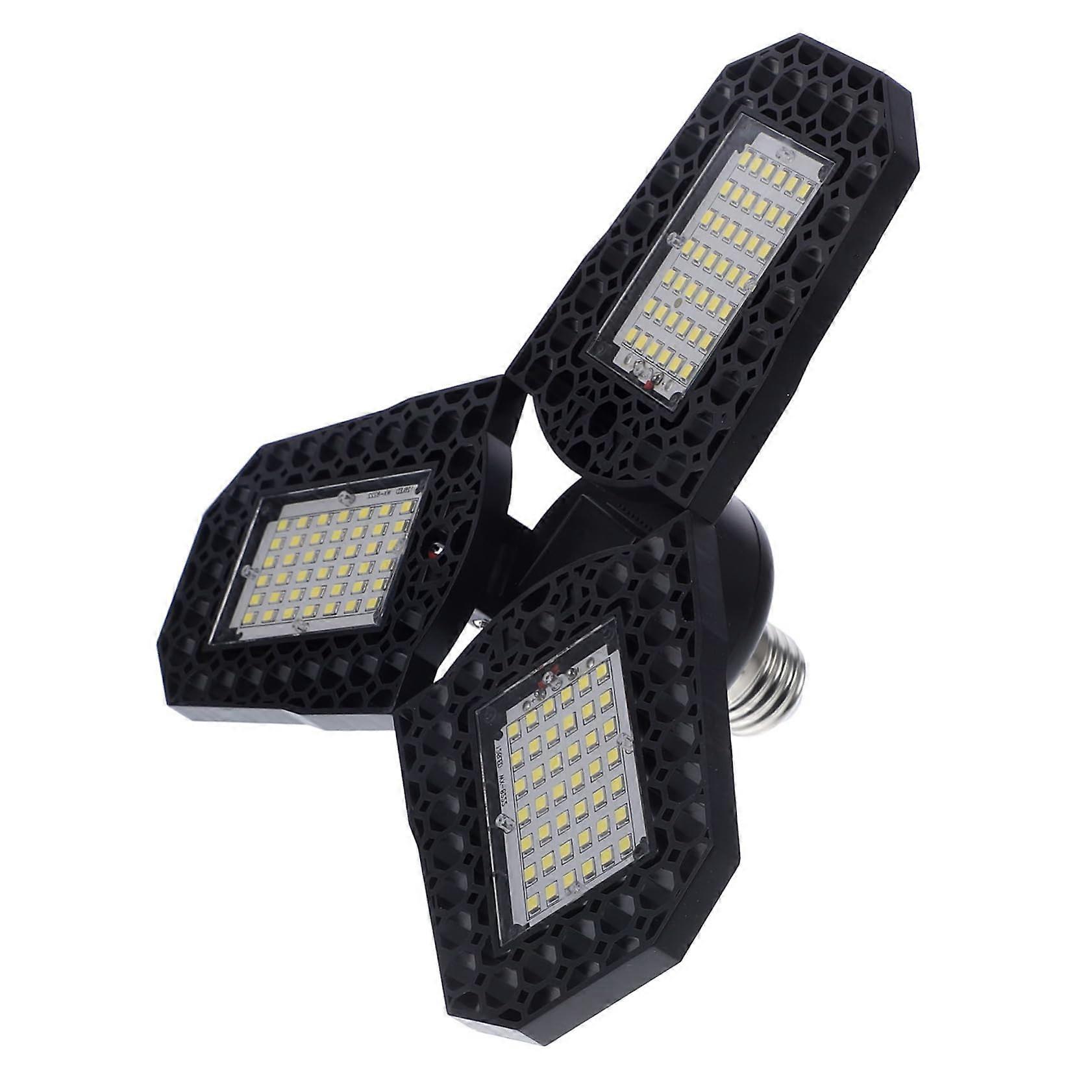 60W Foldable LED Garage Light with Adjustable Beam Angle for Home Workshop and Emergency Use