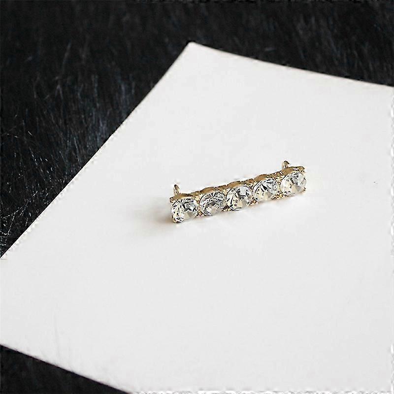 decorative shoe clips metal 6pcs for laces