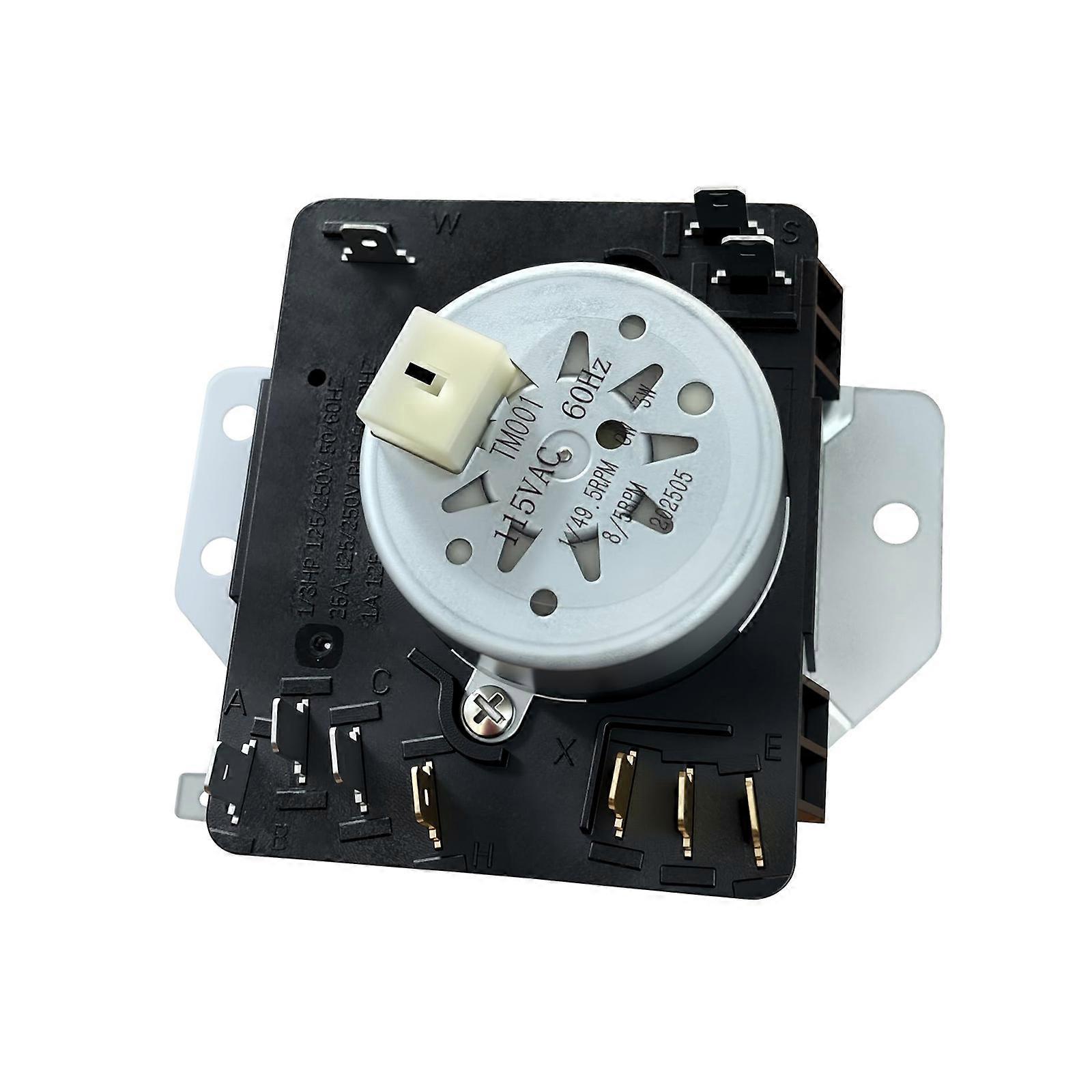 High Precisions Laundry Timer Metal Construction Wear Resistant Laundry Timer Suitable for Drying Time Adjustment Multicolor