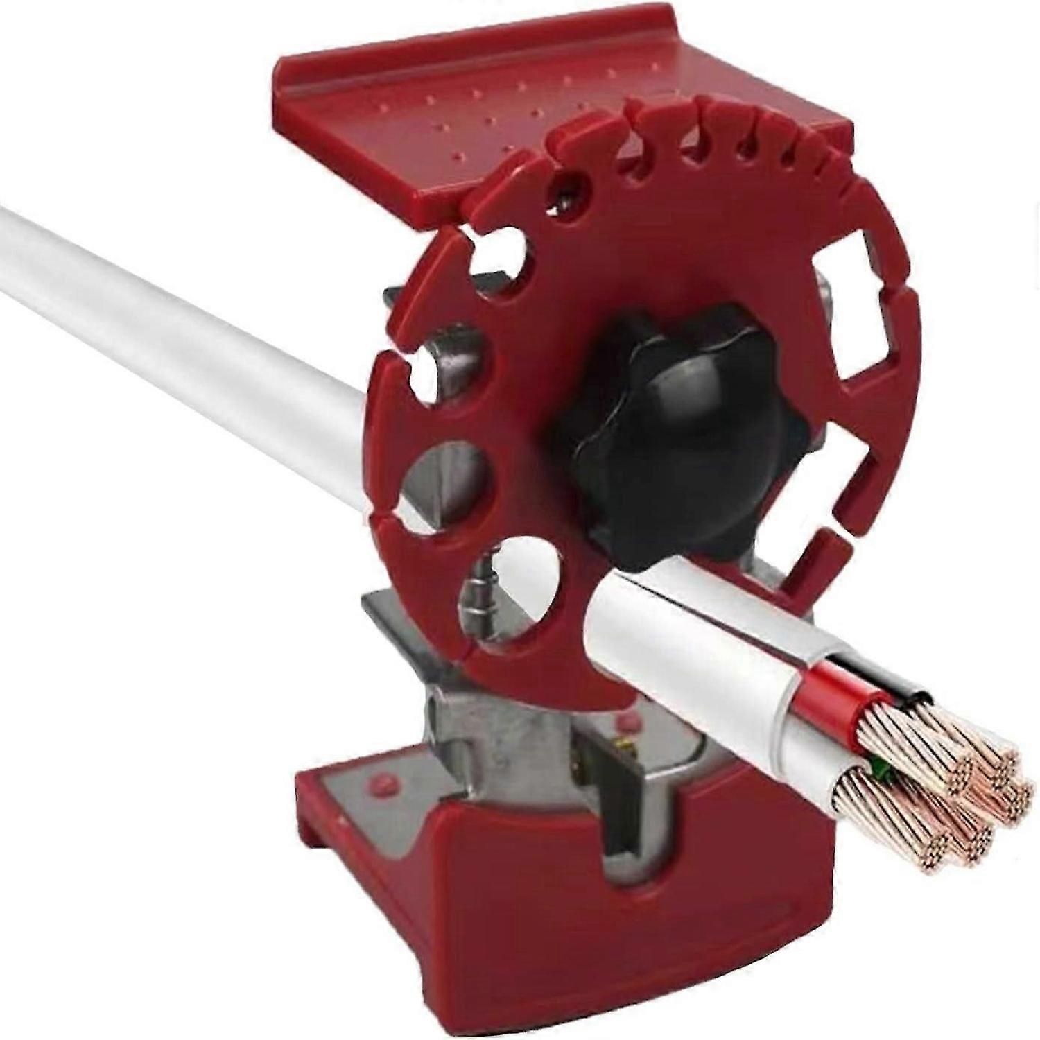 Multi-Gauge Manual Wire Stripper Tool, Handheld Cable Stripper Machine for Copper Wire Aluminum Wire Single