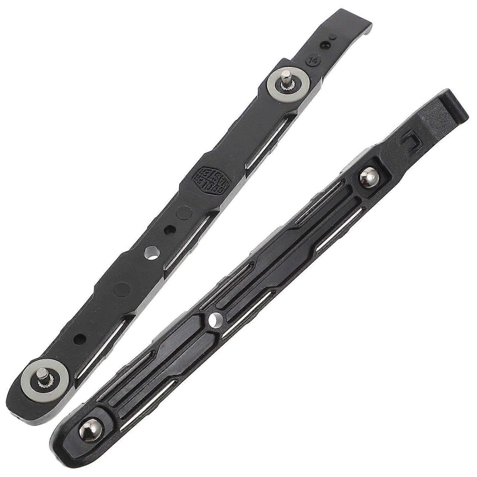 1 Pair Hard Drive Mounting Plastic Rail Replacement 3.5-inch HDD Mounting Rail
