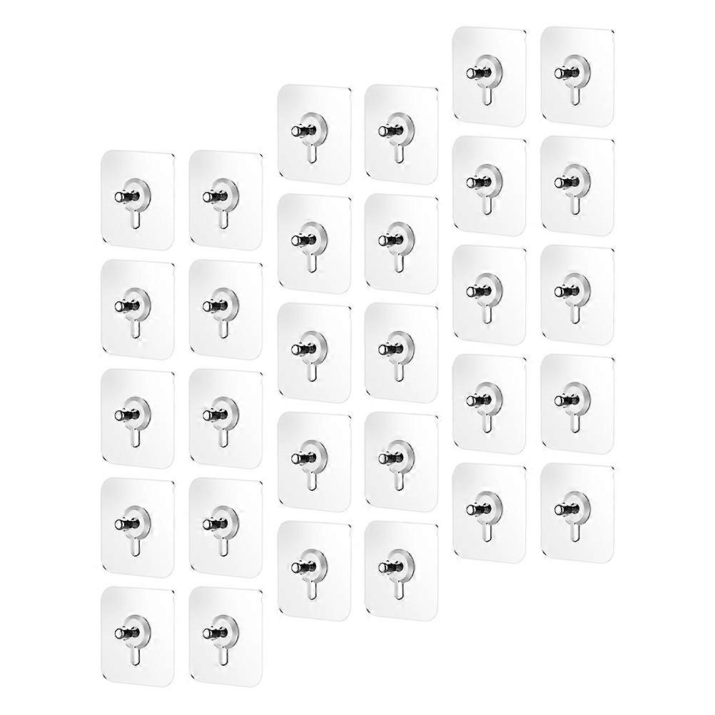 Self-Adhesive Hanging Nails Wall Hanging Hooks for Kitchen 90Pcs